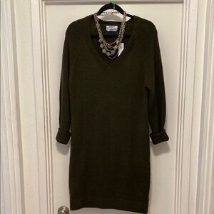 Dress or Top Old Navy Olive Knit